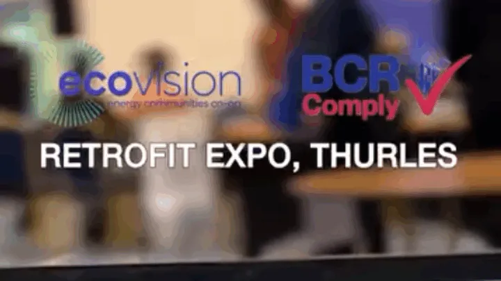 BCR Comply project management software on display at the Community Retrofit Event & Expo in Thurles